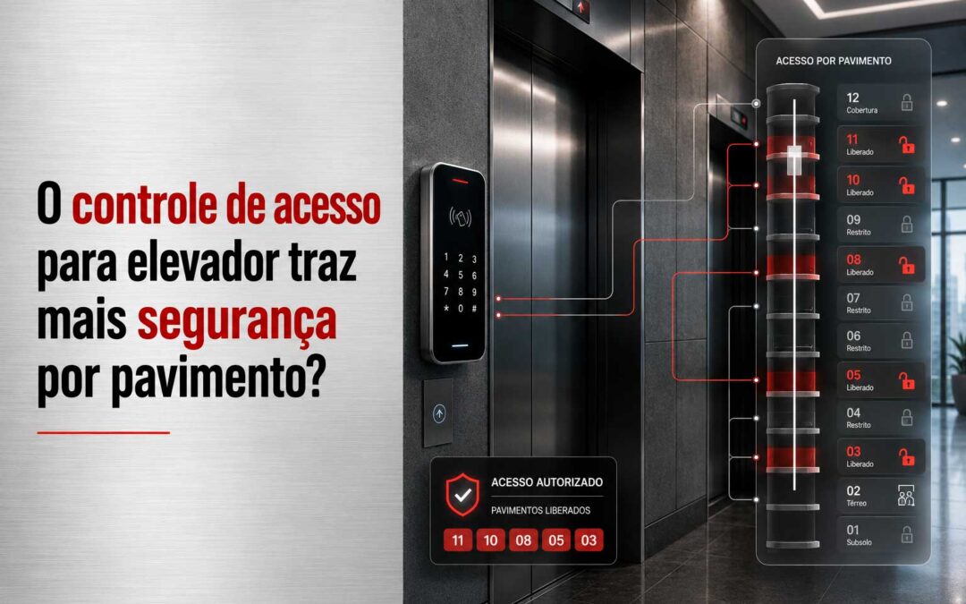 O controle de acesso para elevador traz mais segurança para o pavimento?